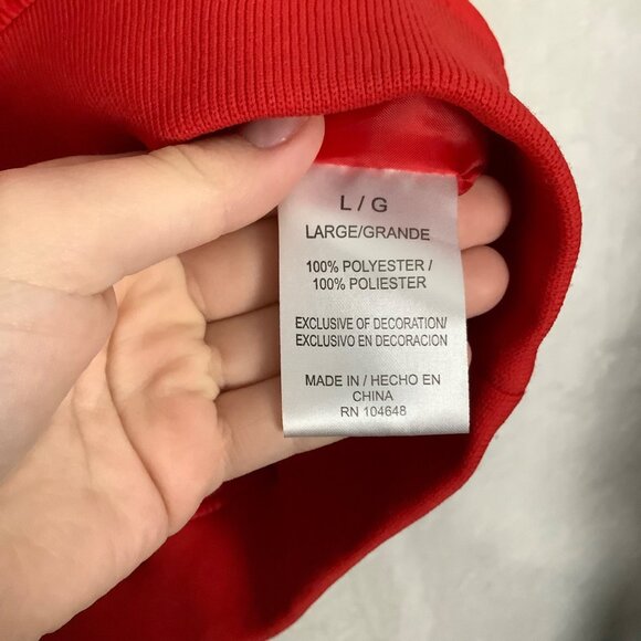 Vtg Ohio State Buckeyes Pro Player Pullover Jacket Men Large V-neck Durable - Picture 6 of 7